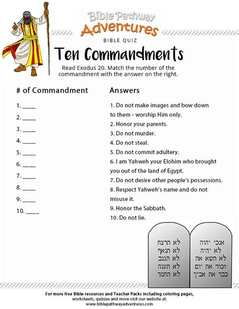 the ten commandments catholic answers